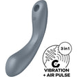 Vibrator Curve Trinity 1 Air Pulse Vibration Grau