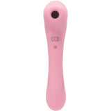 Vibrator Daisy mit Saug- und Pink 20,2 x 4,2 cm