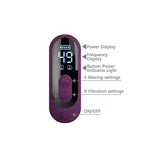 Vibrator Dee Rabbit oszillierend und klopfend Lila – Ansicht 9