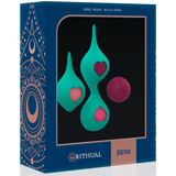 Vibrator Deva Türkis Ritual-Set für das Beckentraining – Ansicht 8