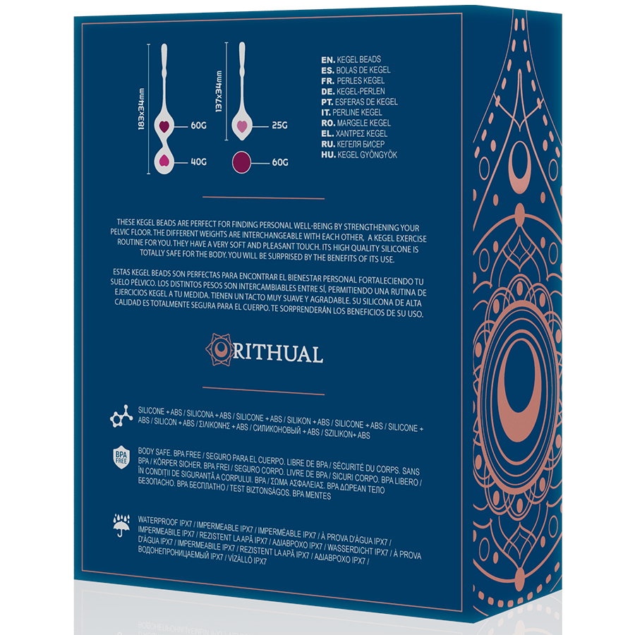 Vibrator Deva Türkis Ritual-Set für das Beckentraining – Ansicht 9