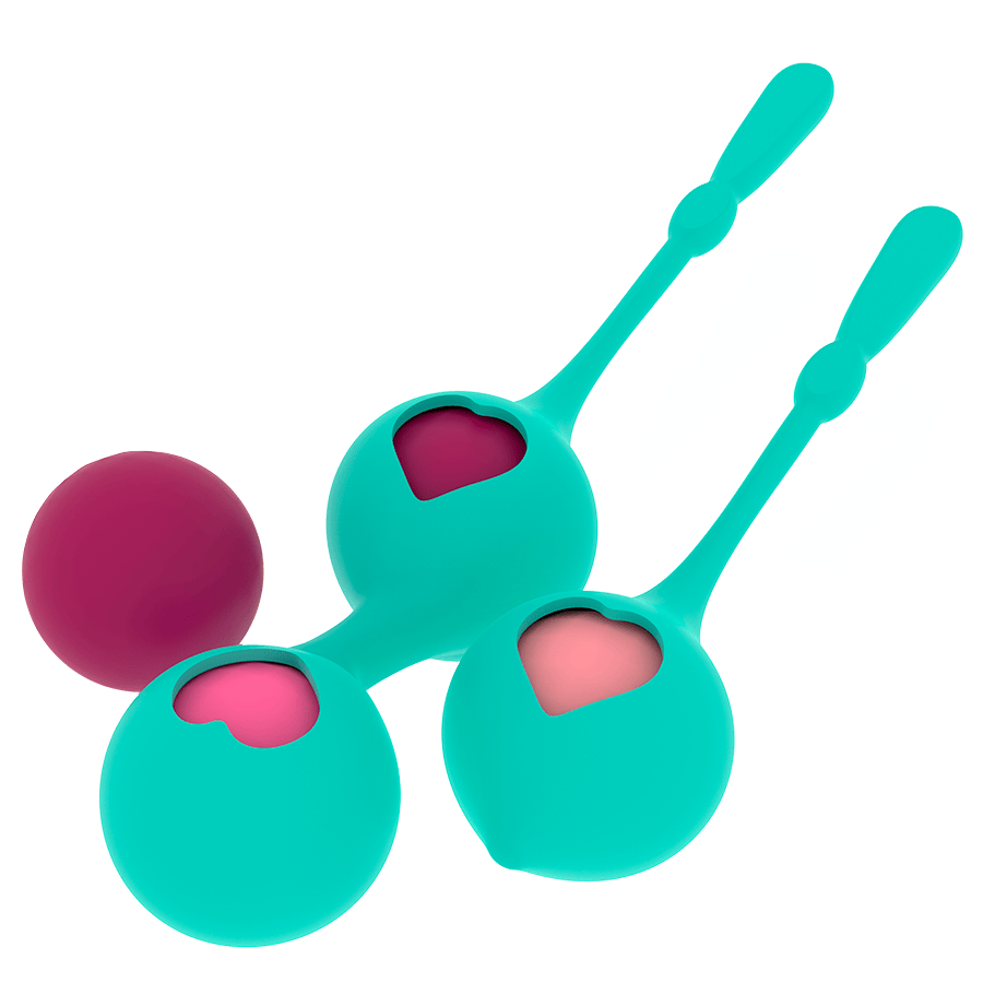 Vibrator Deva Türkis Ritual-Set für das Beckentraining – Ansicht 4
