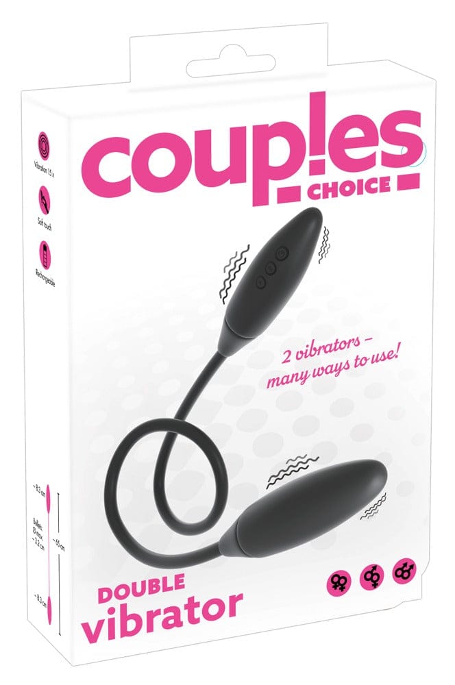 Vibrator Doppelend 65 x 3,2 cm