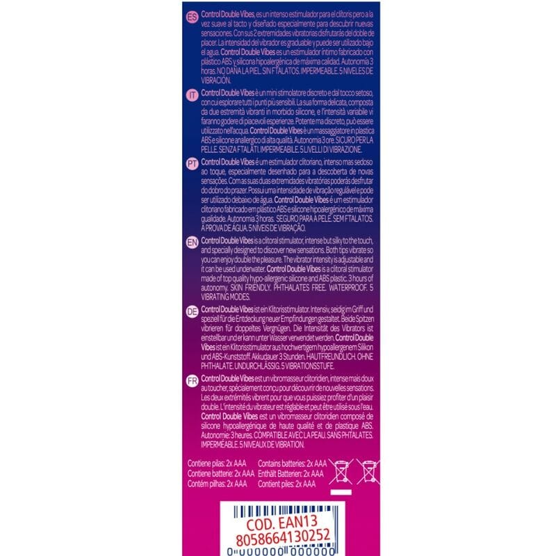 Vibrator doppelter Vibes-Stimulator – Ansicht 3