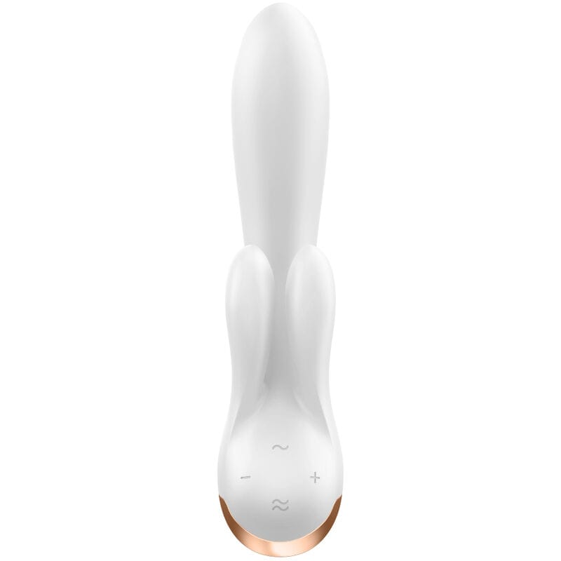 Vibrator Double Flex App Weiß – Ansicht 3
