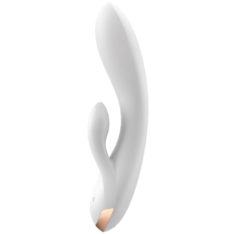 Vibrator Double Flex App Weiß – Ansicht 2