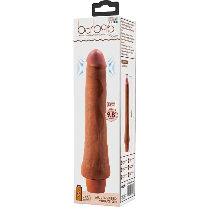 Vibrator Dryad Mulatte 25 cm