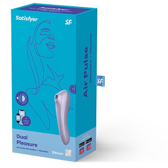Vibrator Dual Pleasure Air Pulse Mauve Lila – Ansicht 2