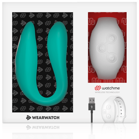 Vibrator Dual-Technologie Watchme Meerwasser / Schnee Schwarz