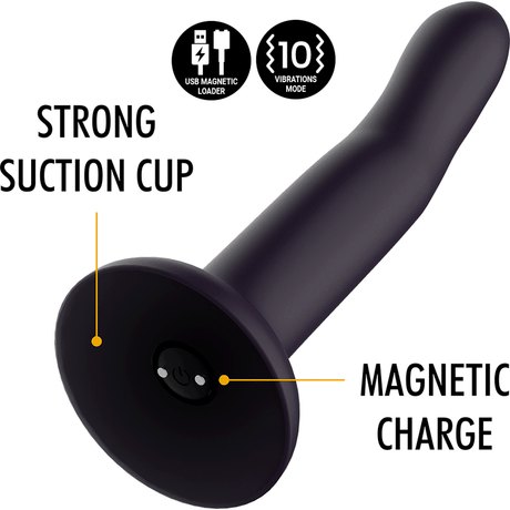 Vibrator Duman Mystic L Kompatibel mit Watchme Wireless Technology 16,5 x 3,5 cm