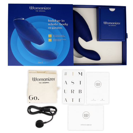 Vibrator Duo 2 Stimulator Blau
