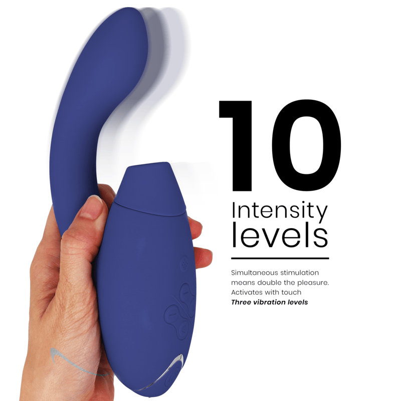Vibrator Duo 2 Stimulator Blau