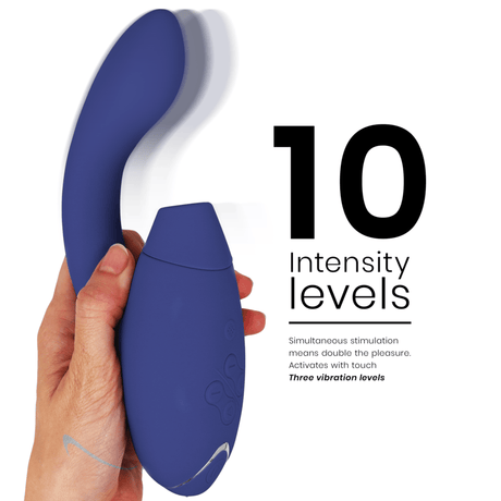 Vibrator Duo 2 Stimulator Blau
