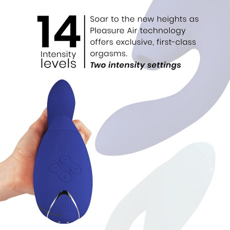 Vibrator Duo 2 Stimulator Blau