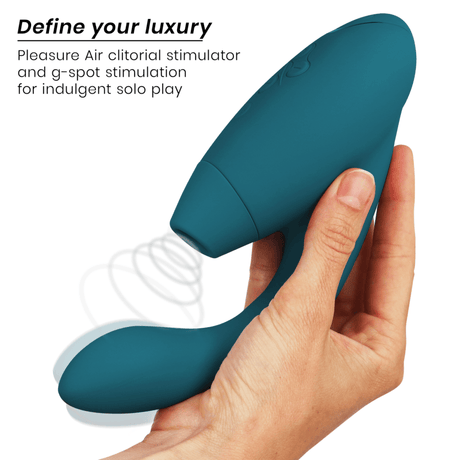 Vibrator Duo 2 Stimulator Blaues Benzin