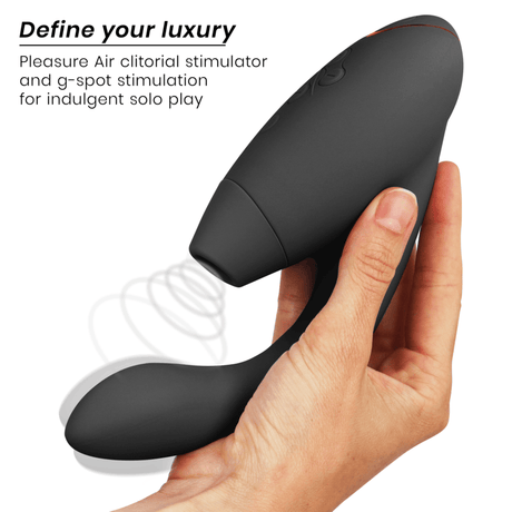 Vibrator Duo 2 Stimulator Schwarz