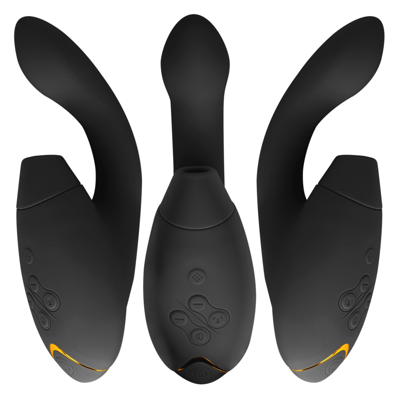 Vibrator Duo 2 Stimulator Schwarz