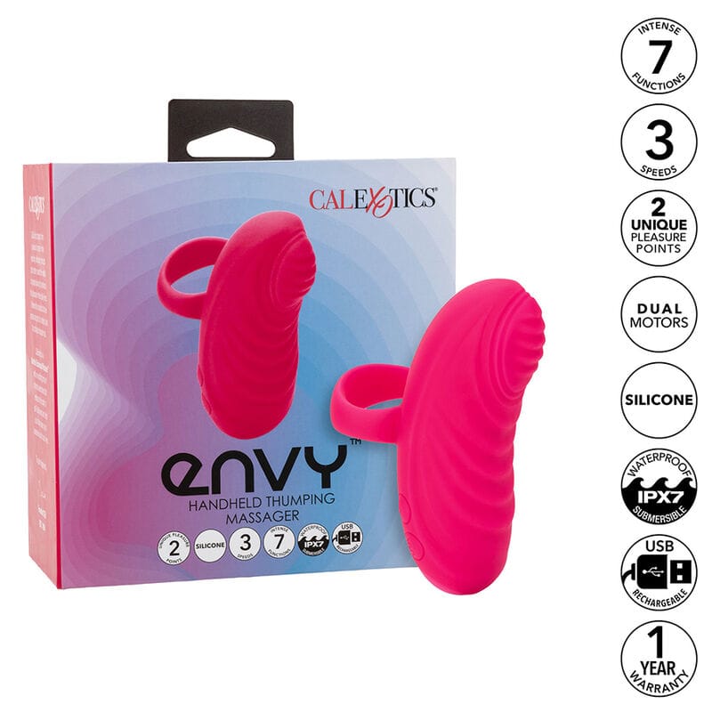 Vibrator Envy Handmassager mit Rollball Rosa