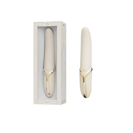 Vibrator Eve Weiß 12 x 4,4 cm – Ansicht 2