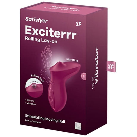 Vibrator Exciterrr Auflegbarer Klitoris Fuchsia