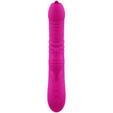 Vibrator Fanny Multifunktions-Doppelzungenvibrator Fuchsia Wärmeeffekt