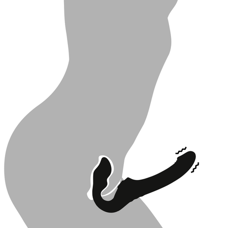Vibrator Fernbedienung Riemenloser 3 Motoren 1000 Kombinationen.