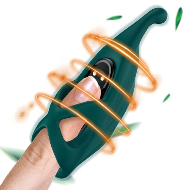 Vibrator Fingerstimulator & Grün