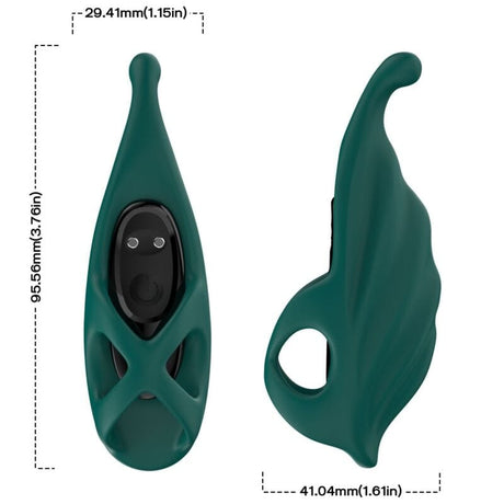 Vibrator Fingerstimulator & Grün
