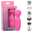 Vibrator First Time Wiederaufladbarer 10 Vibrationen Rosa 50 x 4,5 cm
