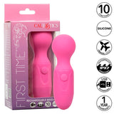 Vibrator First Time Wiederaufladbarer 10 Vibrationen Rosa 50 x 4,5 cm