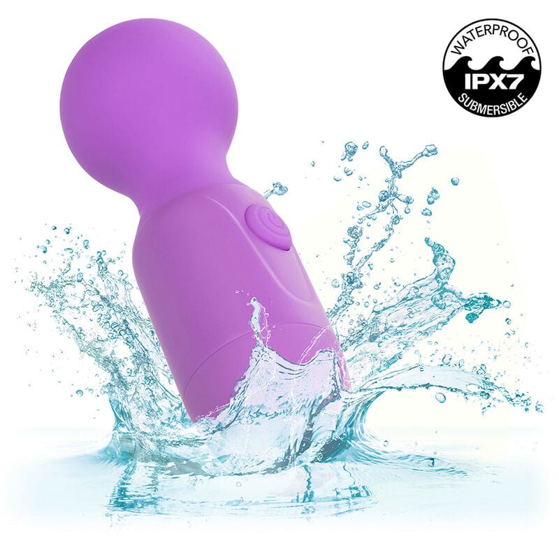 Vibrator First Time Wiederaufladbares Massagerät 10 Vibrationen Lila 50 x 4,5 cm