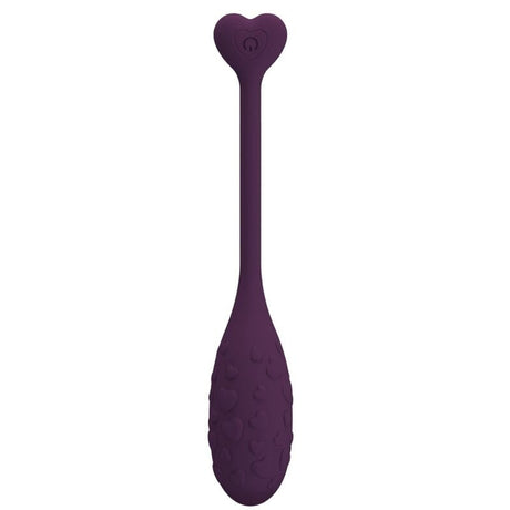 Vibrator Fisherman App-Gesteuertes Vibrierendes Ei Lila
