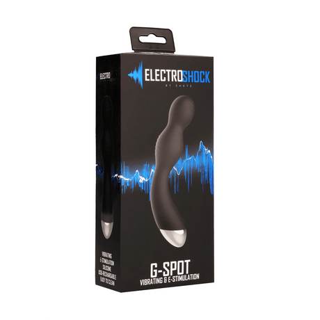 Vibrator G-Spot mit E-Stimulation Schwarz 12,5 x Ø 3 cm – Ansicht 2