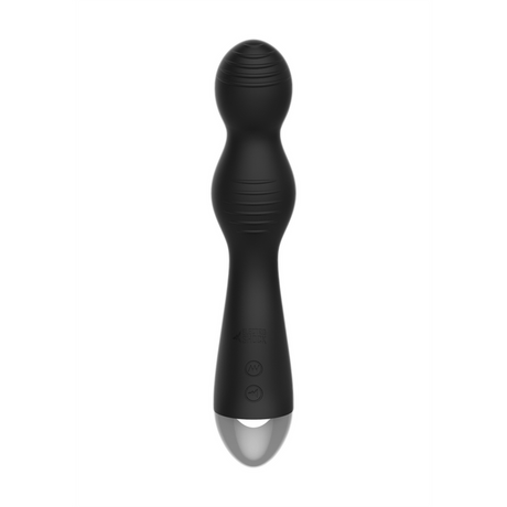 Vibrator G-Spot mit E-Stimulation Schwarz 12,5 x Ø 3 cm – Ansicht 3