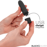 Vibrator Geri Bullet 8 Vibrationen Schwarz 10 x 2,2 cm – Ansicht 4