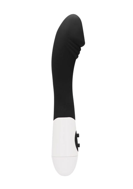 Vibrator GC gerippt Schwarz 12,2 x 3,7 cm – Ansicht 5