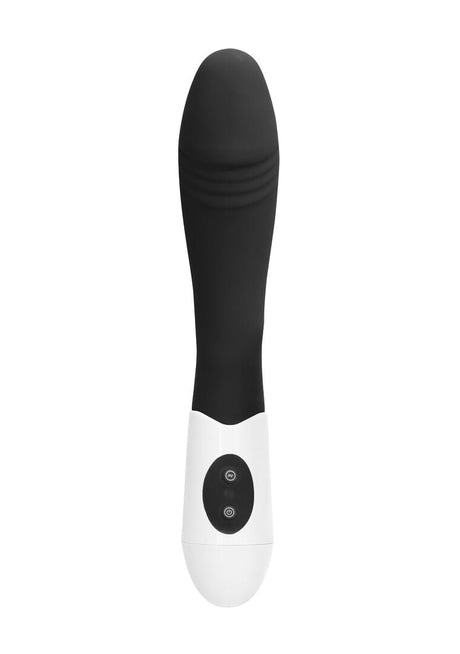 Vibrator GC gerippt Schwarz 12,2 x 3,7 cm – Ansicht 4