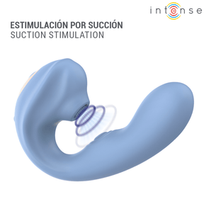 Vibrator Gina für Klitoris multifunktional Blau