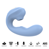 Vibrator Gina für Klitoris multifunktional Blau – Ansicht 7