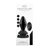 Vibrator Stretchy Glas mit Saugfuß Schwarz 9,5 x Ø 4,1 cm – Ansicht 3
