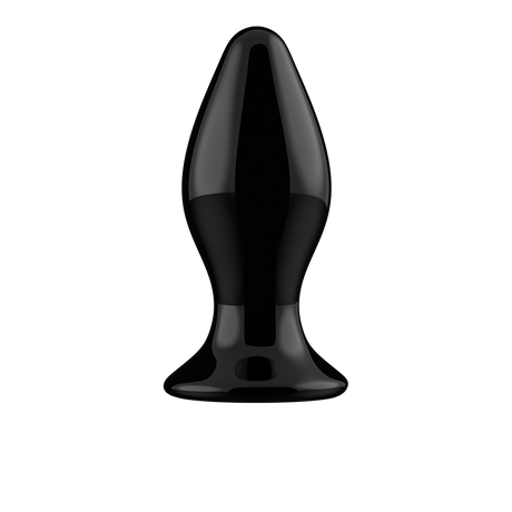Vibrator Stretchy Glas mit Saugfuß Schwarz 9,5 x Ø 4,1 cm – Ansicht 5