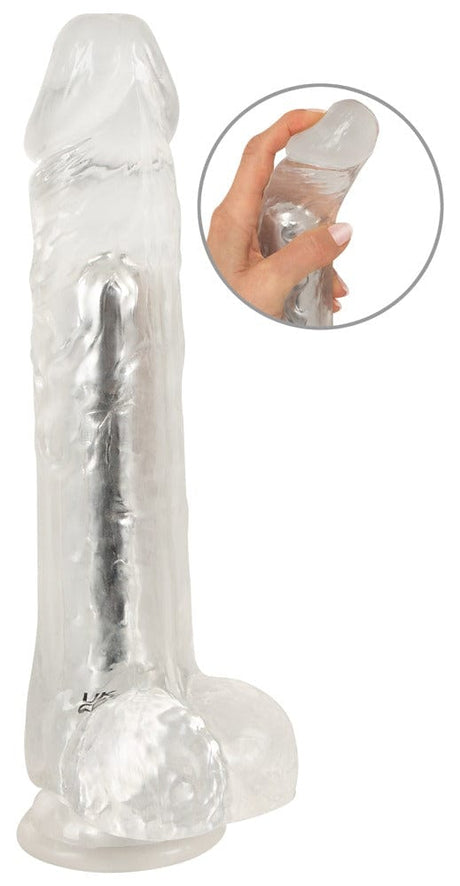 Vibrator Glasklar 24,5 x 4,7 cm