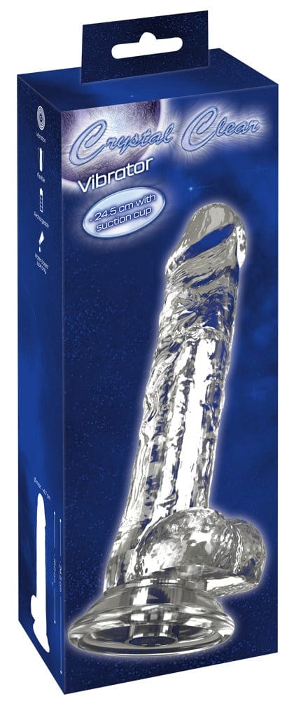 Vibrator Glasklar 24,5 x 4,7 cm