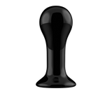 Vibrator Globy Glas mit Saugfuß Schwarz 9,4 x Ø 4,4 cm – Ansicht 5