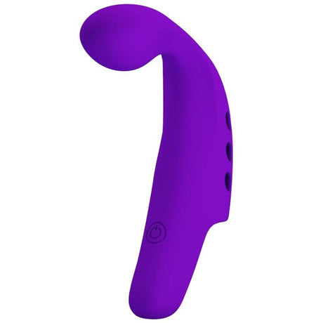 Vibrator Gorgon Purple Wiederaufladbarer Fingervibrator Blau