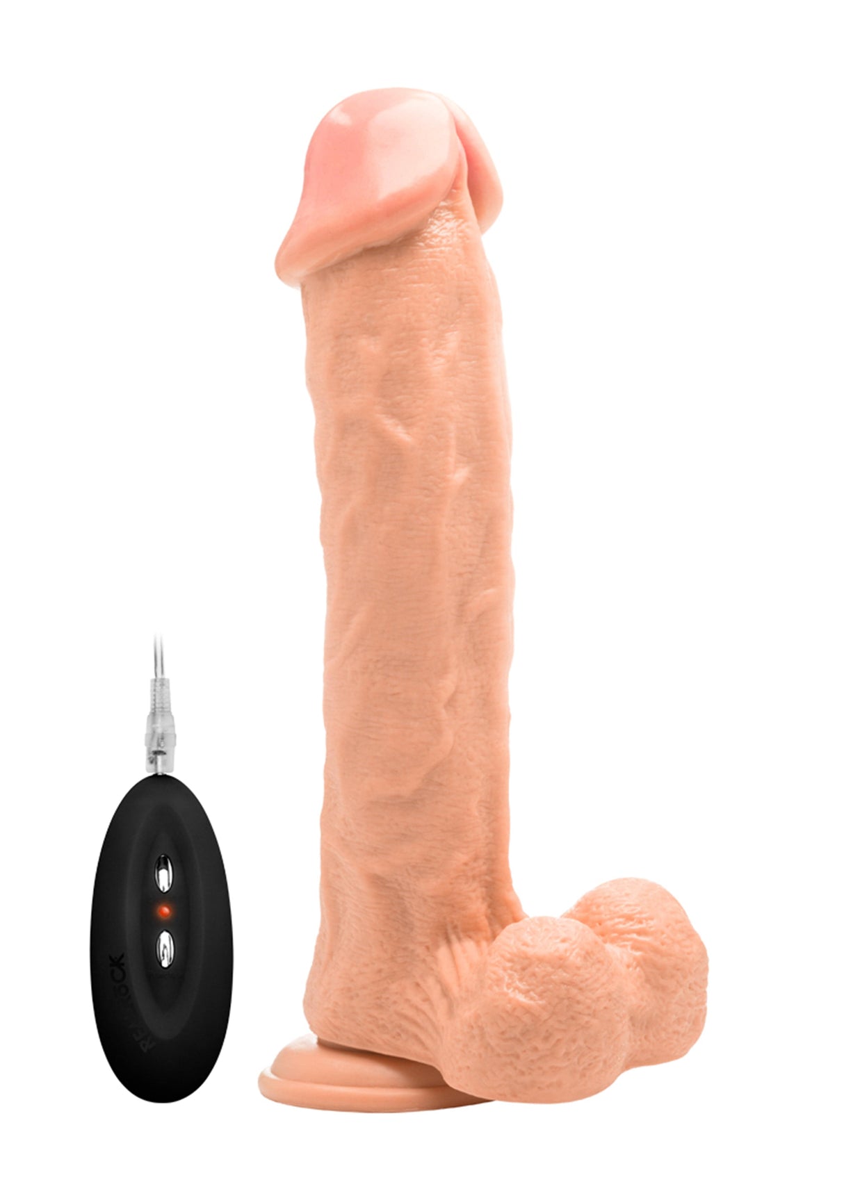 Vibrator Großer Daumen 29,5 x 6,3 cm Natur