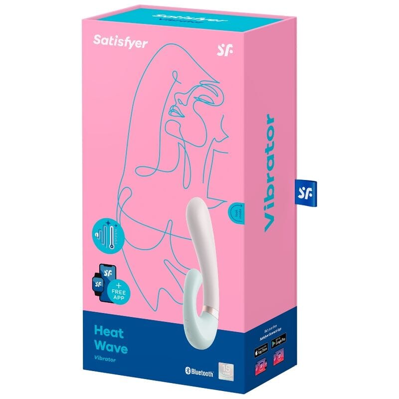 Vibrator Heat Wave App Weiß – Ansicht 4