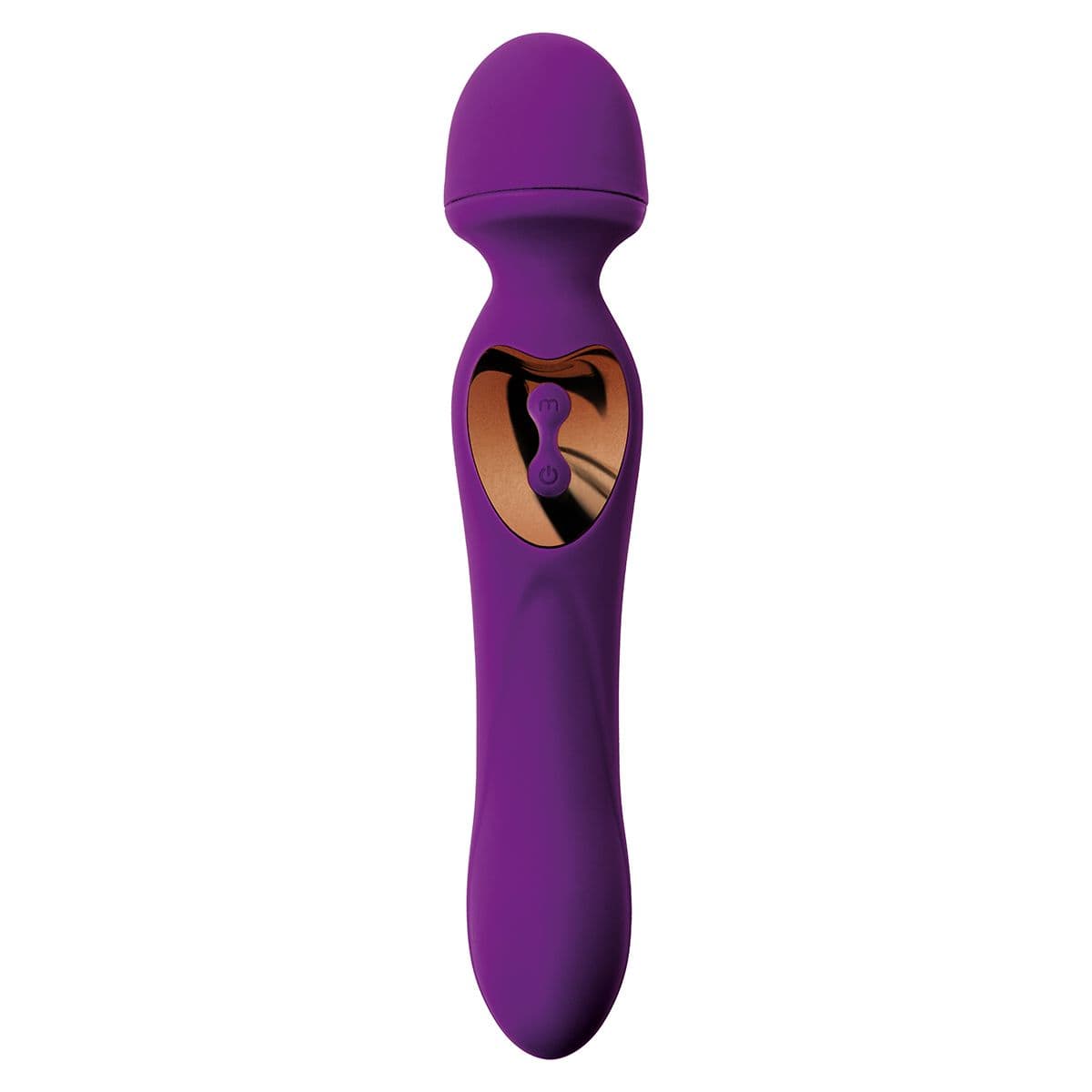 Vibrator Hochrappenkopf 21 x 4,3 cm Lila