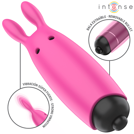 Vibrator Hopper Pink Vibrierendes Bullet 2,4 x 2,4 cm