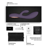Vibrator Ina Thrust Rabbit mit Stoßfunktion Lila – Ansicht 10